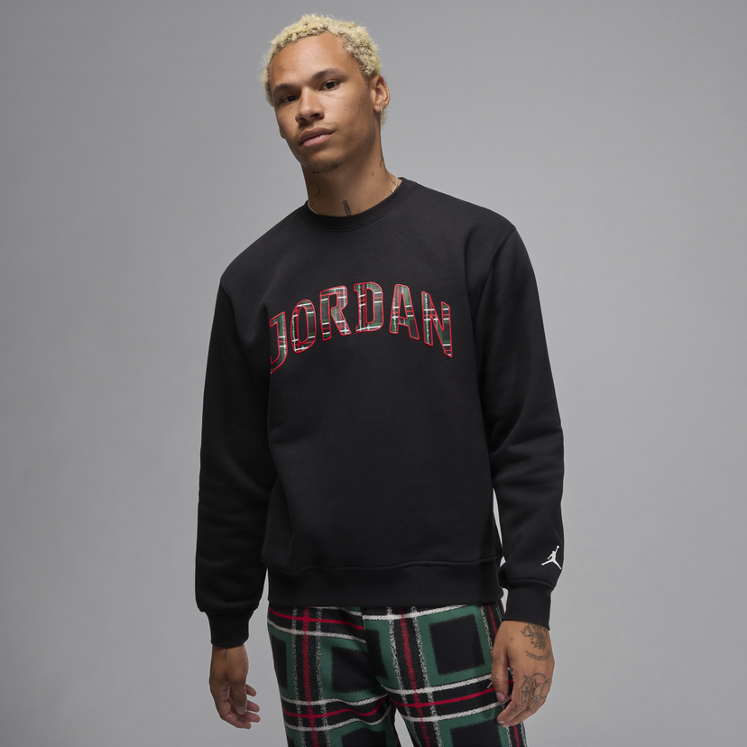 Pulover Jordan Fleece Sweatshirt Črna | FV7460-010