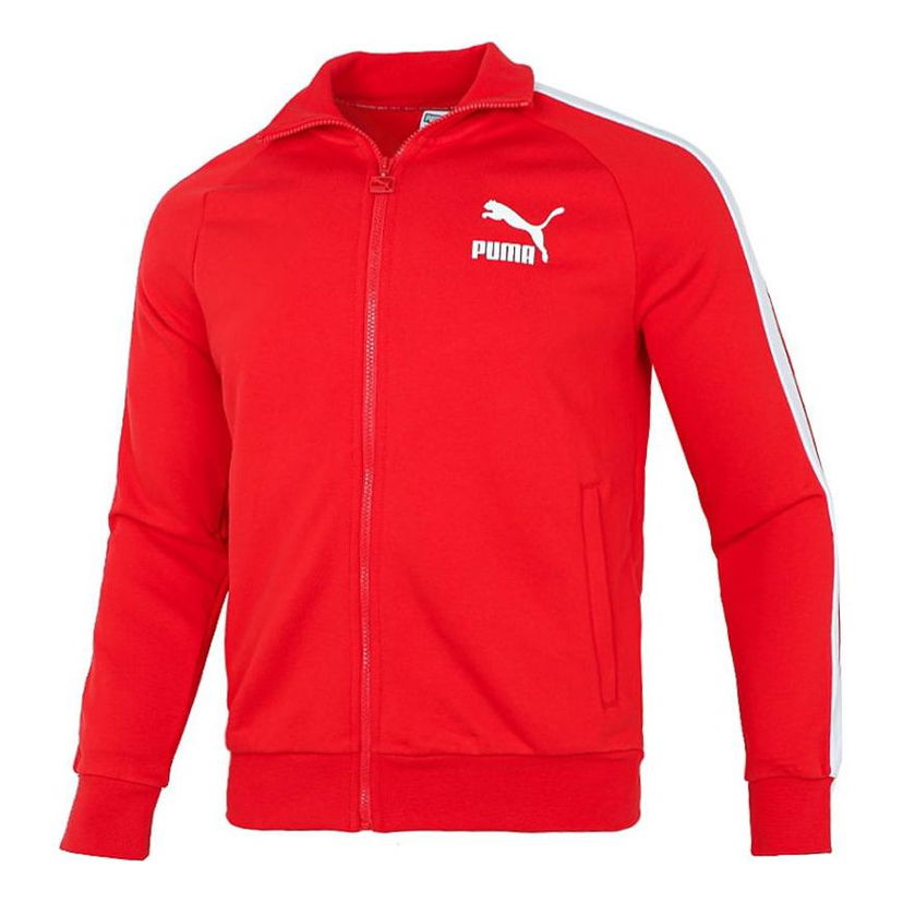 Trenirka Puma Classics T7 Track Jacket Rdeča | 532935-11