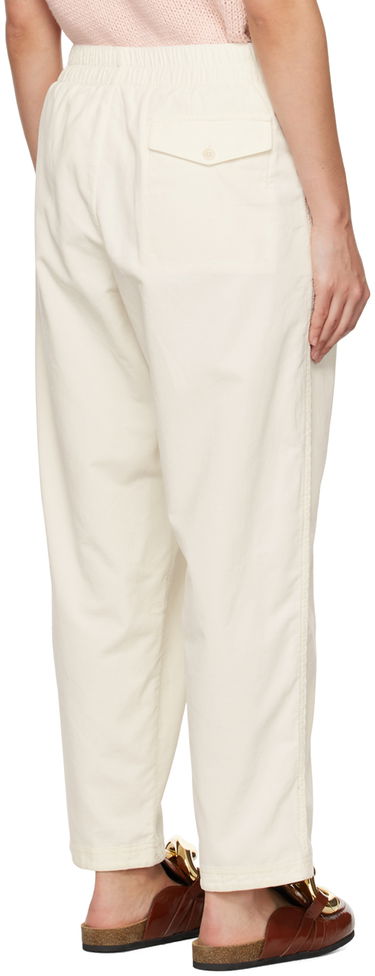 Hlače YMC YMC Sylvian Trousers Bela | Q4UAD, 2