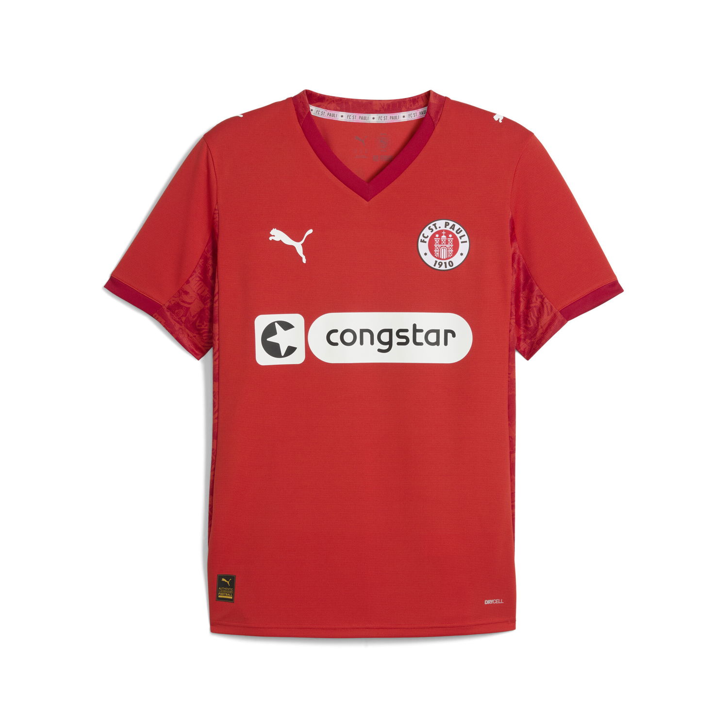 Dres Puma FC St. Pauli Fourth Jersey Rdeča | 783079_04, 0