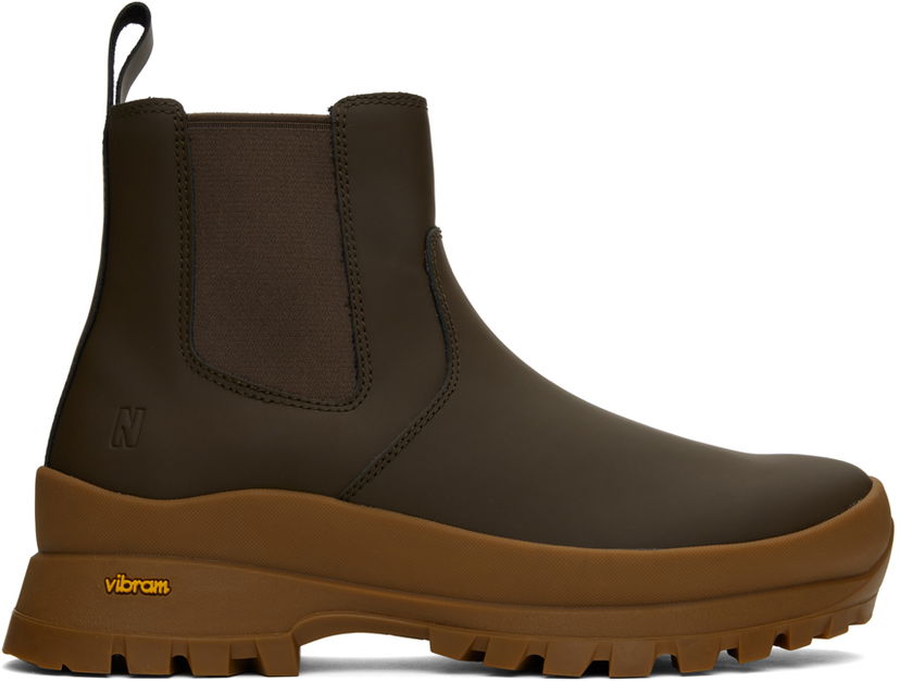 Oblačila NORSE PROJECTS Norse Projects Chelsea Boots Rjava | NPF02-0004