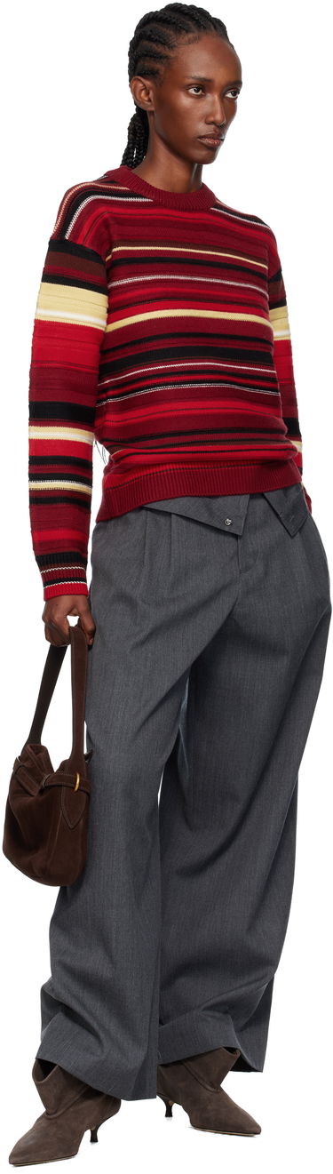 Pleteni pulover JW Anderson JW Anderson Multi Stripe Sweater Večbarvna | KW1501-YN0008, 3