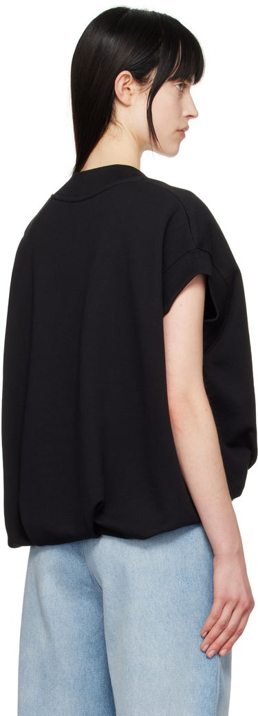 Pleteni pulover Dries Van Noten Dries Van Noten V-Neck Vest Črna | 251-011113-1610, 2