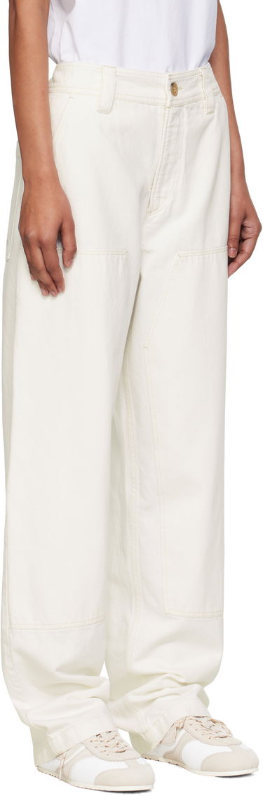 Cargo hlače A.P.C. A.P.C. Gustav Carpenter Pants Bela | COGZV-M08484, 1