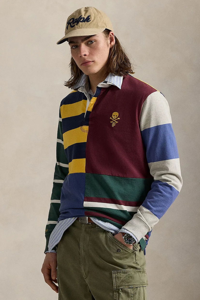 Majica Polo by Ralph Lauren Polo Ralph Lauren Lsrugbyclsm1 Long Sleeve Rugby Shirt Večbarvna | 710971831