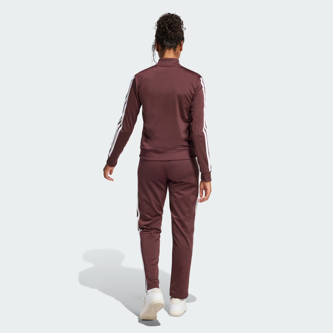 Trenirka adidas Performance Essentials 3-Stripes Track Suit Rjava | JD2683, 1