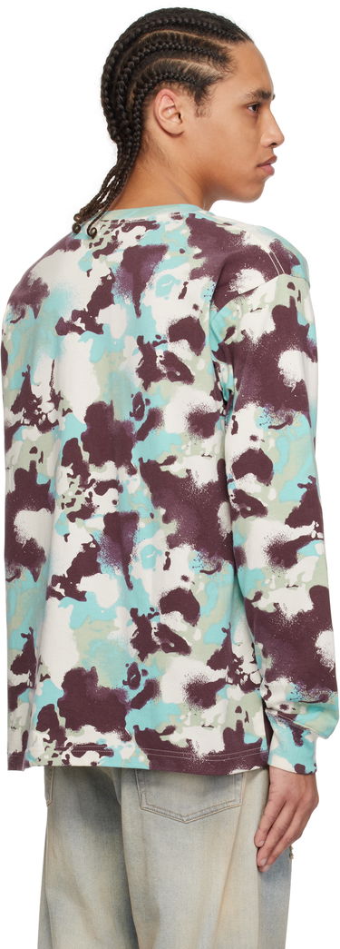 Pleteni pulover BAPE A Bathing Ape Map Camo Long Sleeve T-Shirt Večbarvna | 001LTL301001M, 2