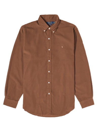 Srajce Polo by Ralph Lauren Corduroy Button Down Shirt Rjava | 710853123010