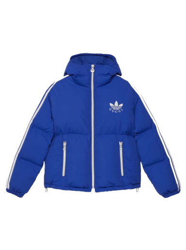 Puhovka Gucci adidas x Nylon Down Jacket Blue Modra | ‎713718 ZALC7 4309