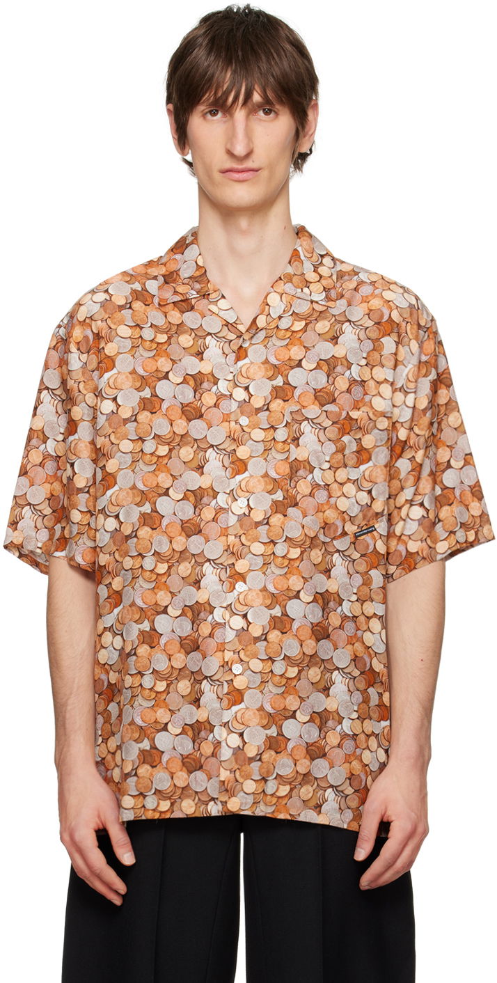 Srajce Alexander Wang Coin Shirt Oranžna | UWC1241699, 0