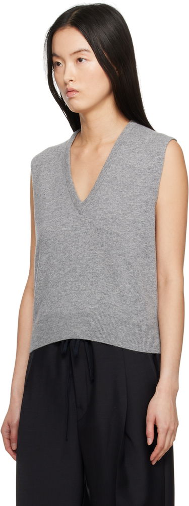 Pleteni pulover Maison Margiela Maison Margiela Knit Vest Siva | S51FB0077 M13090, 3