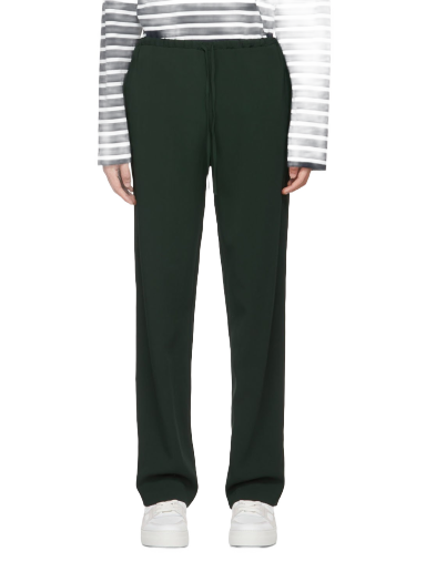 Hlače AMI SSENSE x Trousers Zelena | SPEUTR200.478.610