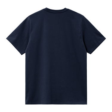 Majica Carhartt WIP Short Sleeve Solar Chrome Script T-Shirt WIP Mornarica | I035205_9, 3