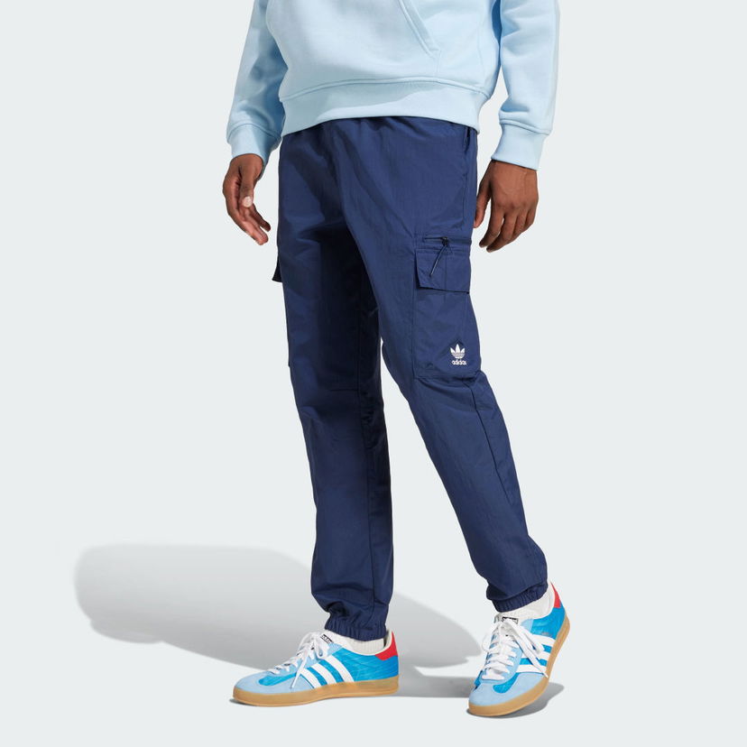 Cargo hlače adidas Performance Essentials Woven Cargo Pants Modra | JD2454
