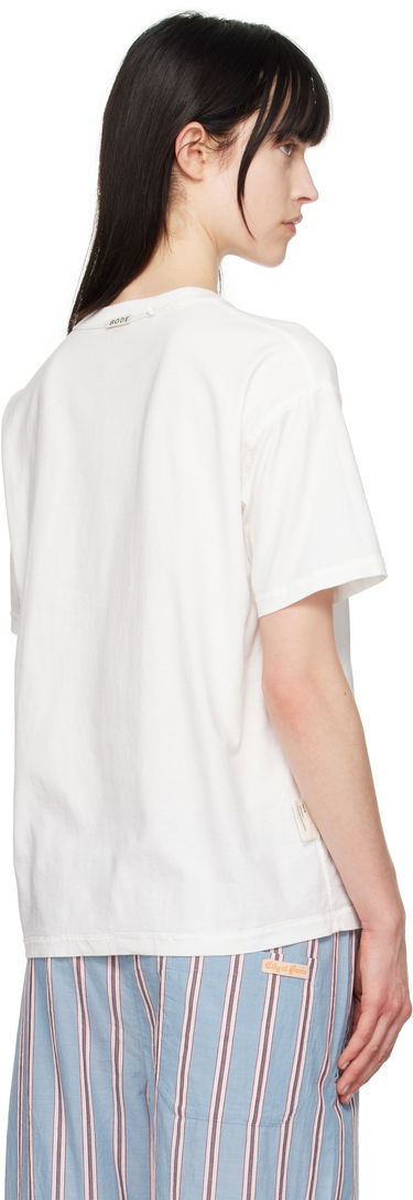 Majica Bode Bode Crest Reversible T-Shirt Bela | MRS25CS059, 2