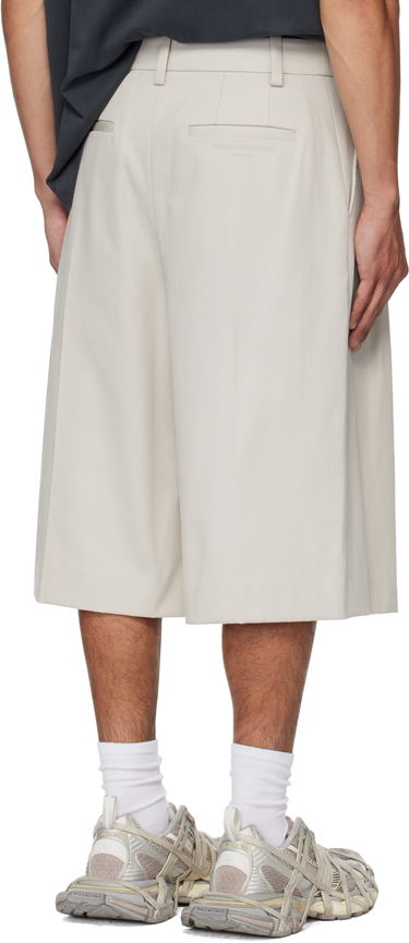 Kratke hlače Alexander Wang Alexander Wang Chain Tailored Shorts Bež | 6WC3254097, 2