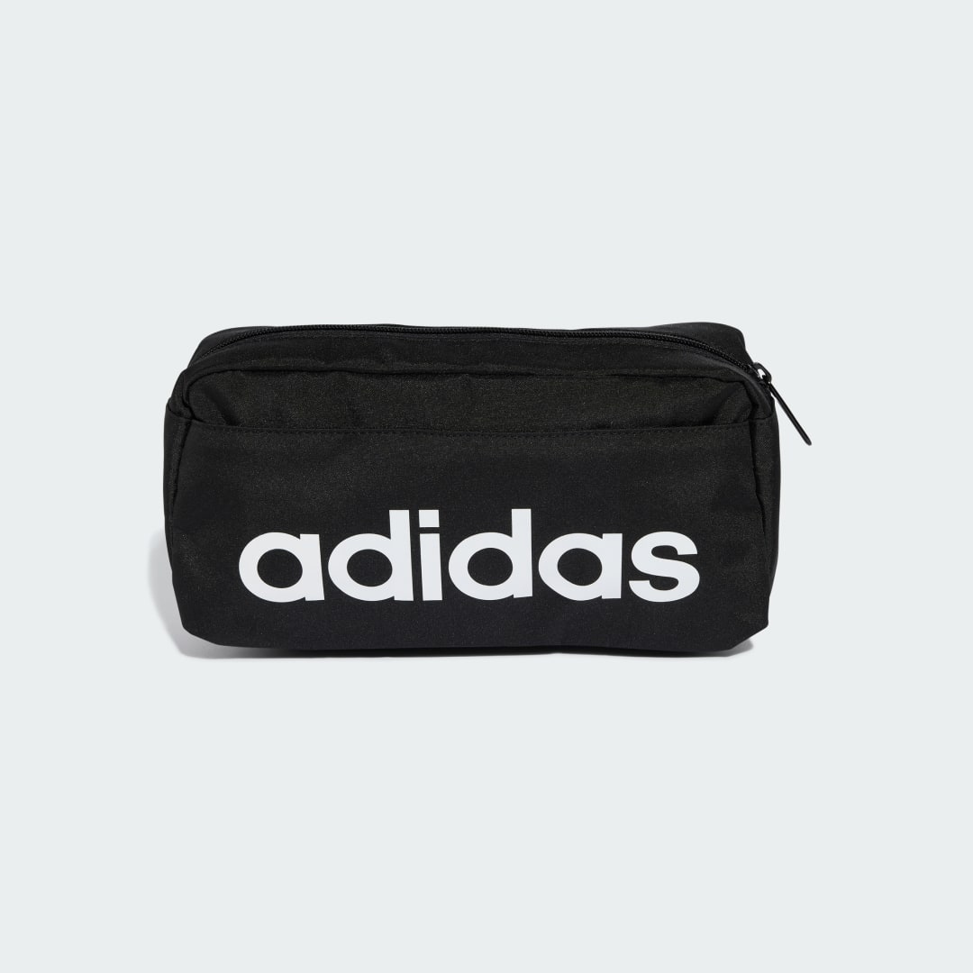 Torbice za okoli pasu adidas Performance Black Linear Waist Bag Črna | JE8345, 0