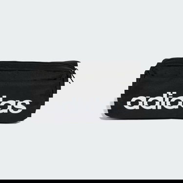 Torbice za okoli pasu adidas Performance Black Linear Waist Bag Črna | JE8345, 0