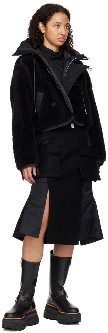 Oblačila sacai sacai Engineer Boots Črna | 24-07475, 4