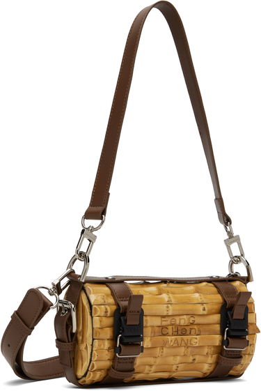Torbica Feng Chen Wang Feng Chen Wang Cylinder Bamboo Bag Rumena | FENG19AC10B, 1