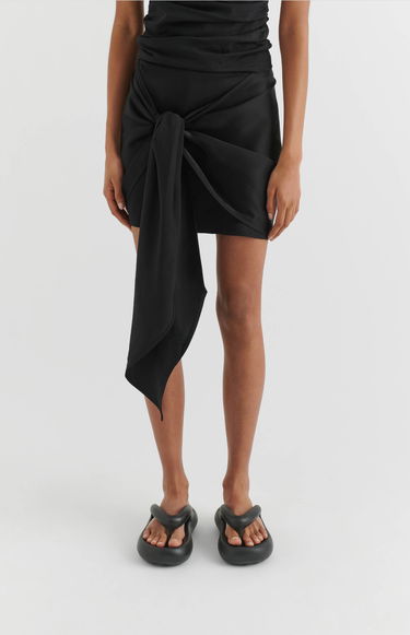 Krila AXEL ARIGATO Dione Tie-Front Skirt Črna | A2124001, 2