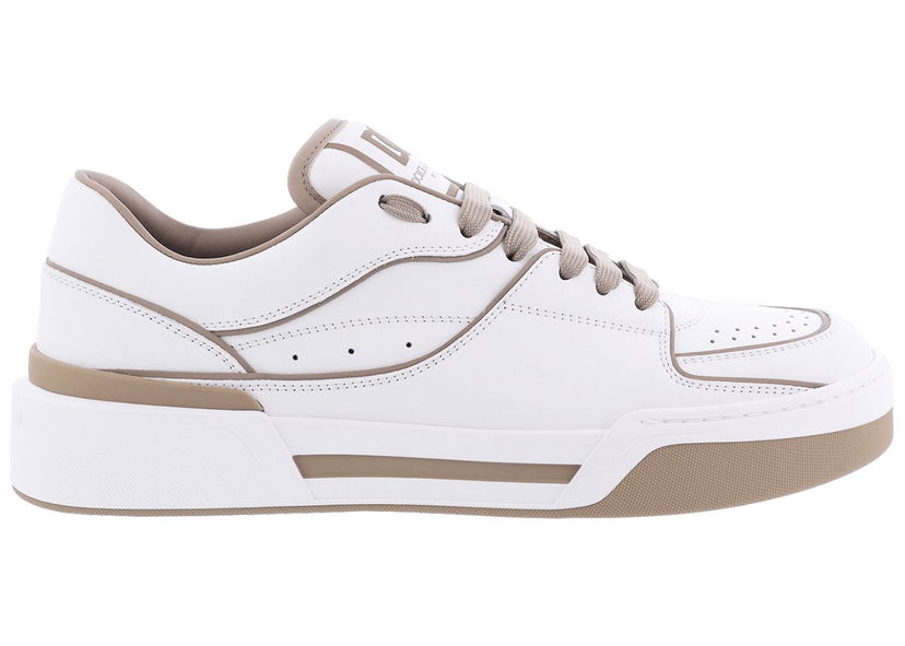 Superge in čevlji Dolce & Gabbana New Roma White Beige Bela | CS2036.AY953.8Z080