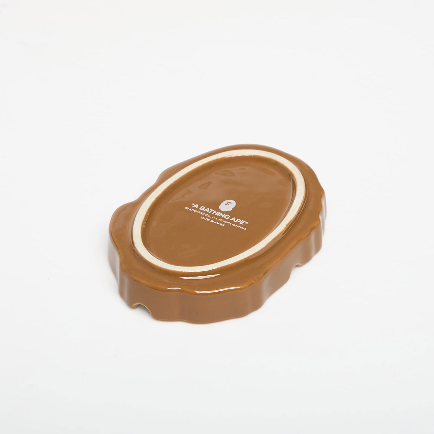 Home decor BAPE Wild Leopard Pattern Ape Head Ashtray Rjava | 001GDL801010MBEI, 1