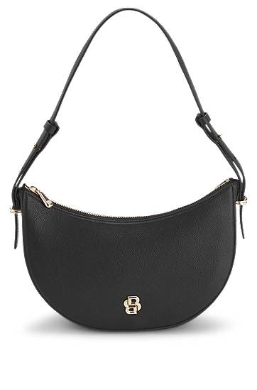 Torbica BOSS Crossbody Bag with Double B Monogram Črna | 50547705
