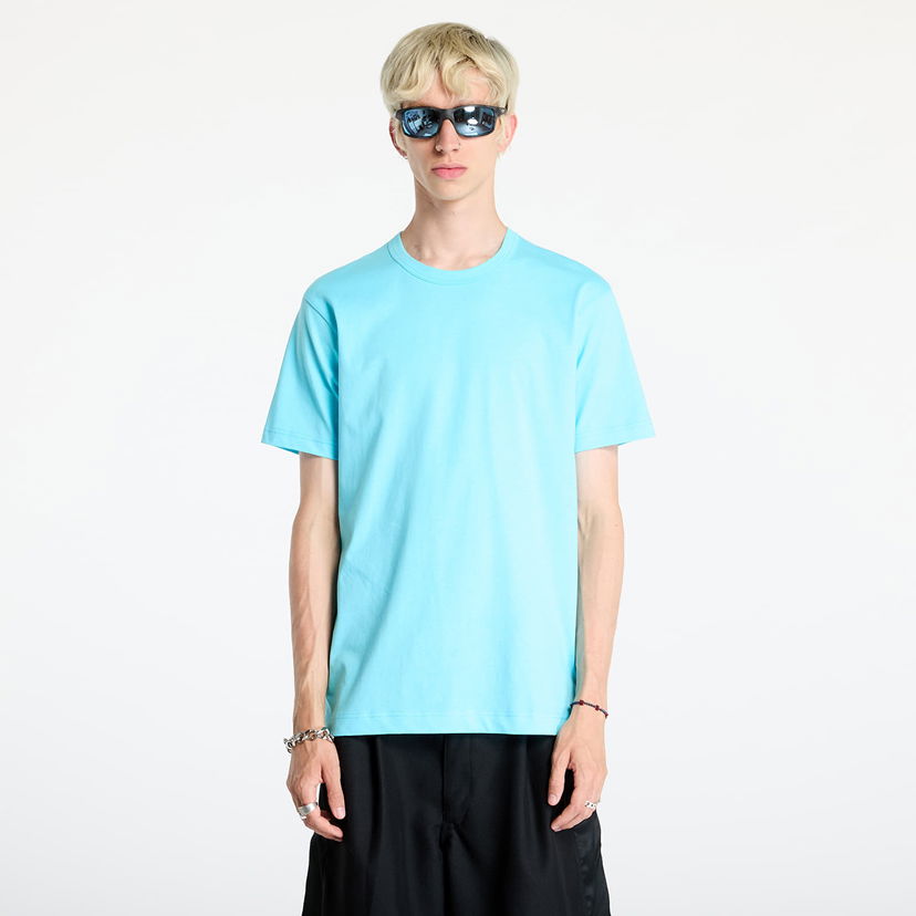 Majica Comme des Garçons SHIRT Knit T-Shirt Blue Turkizna | FN-T005 Blue