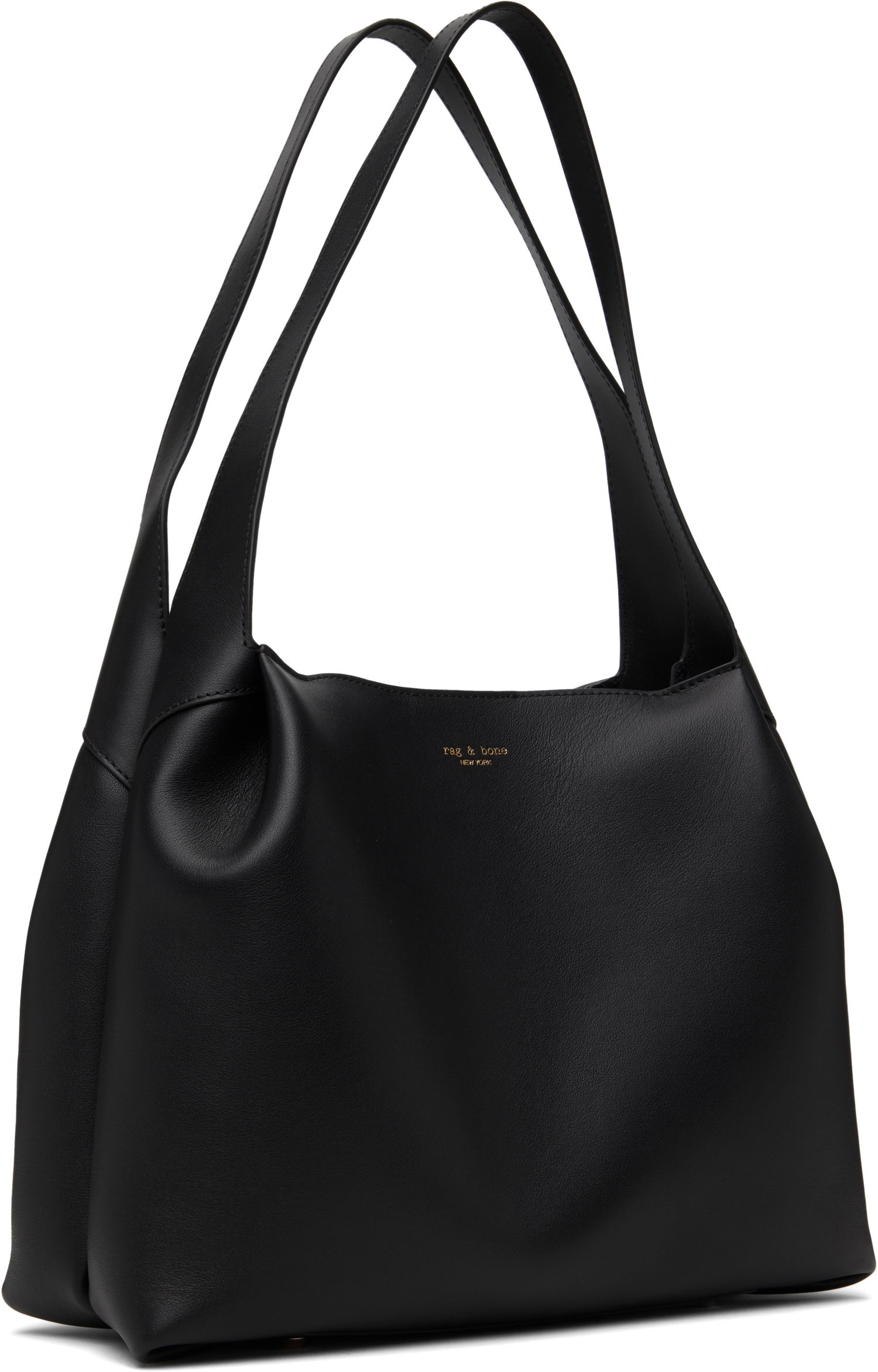 Torbica rag & bone Rag & Bone Slade Calf Leather Tote Bag Črna | LE101123, 1
