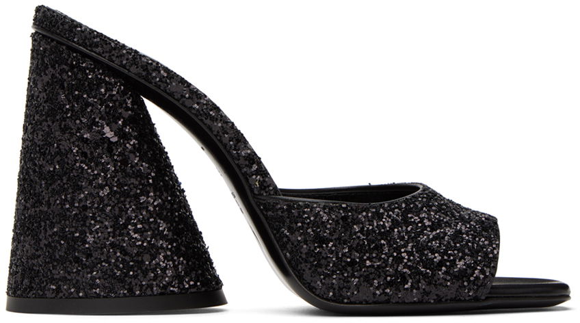 Modni dodatki The Attico Attico Luz Heeled Sandals Črna | 231WS502 G001, 0