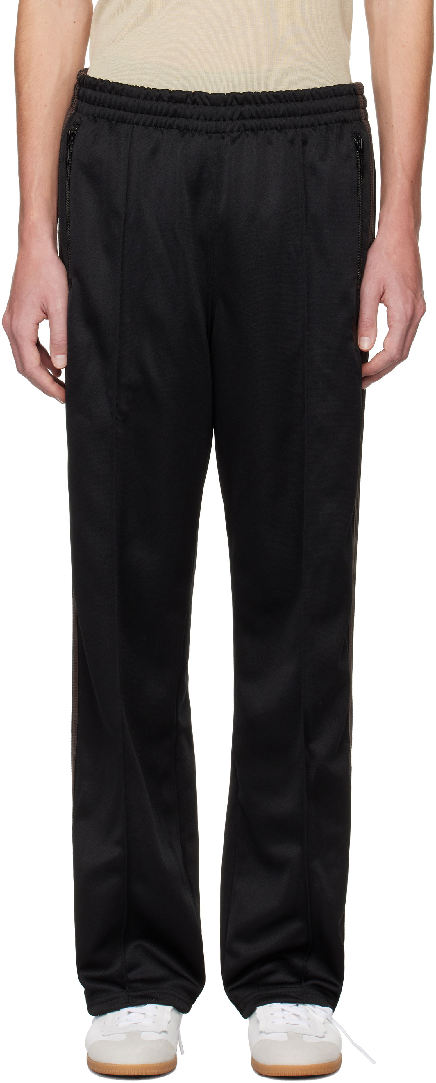 Trenirka Needles Track Pants Smooth Poly Črna | PU273, 0