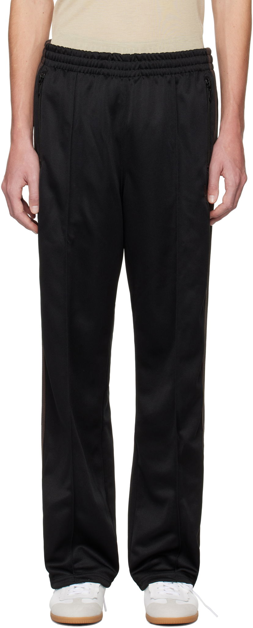 Trenirka Needles Track Pants Smooth Poly Črna | PU273