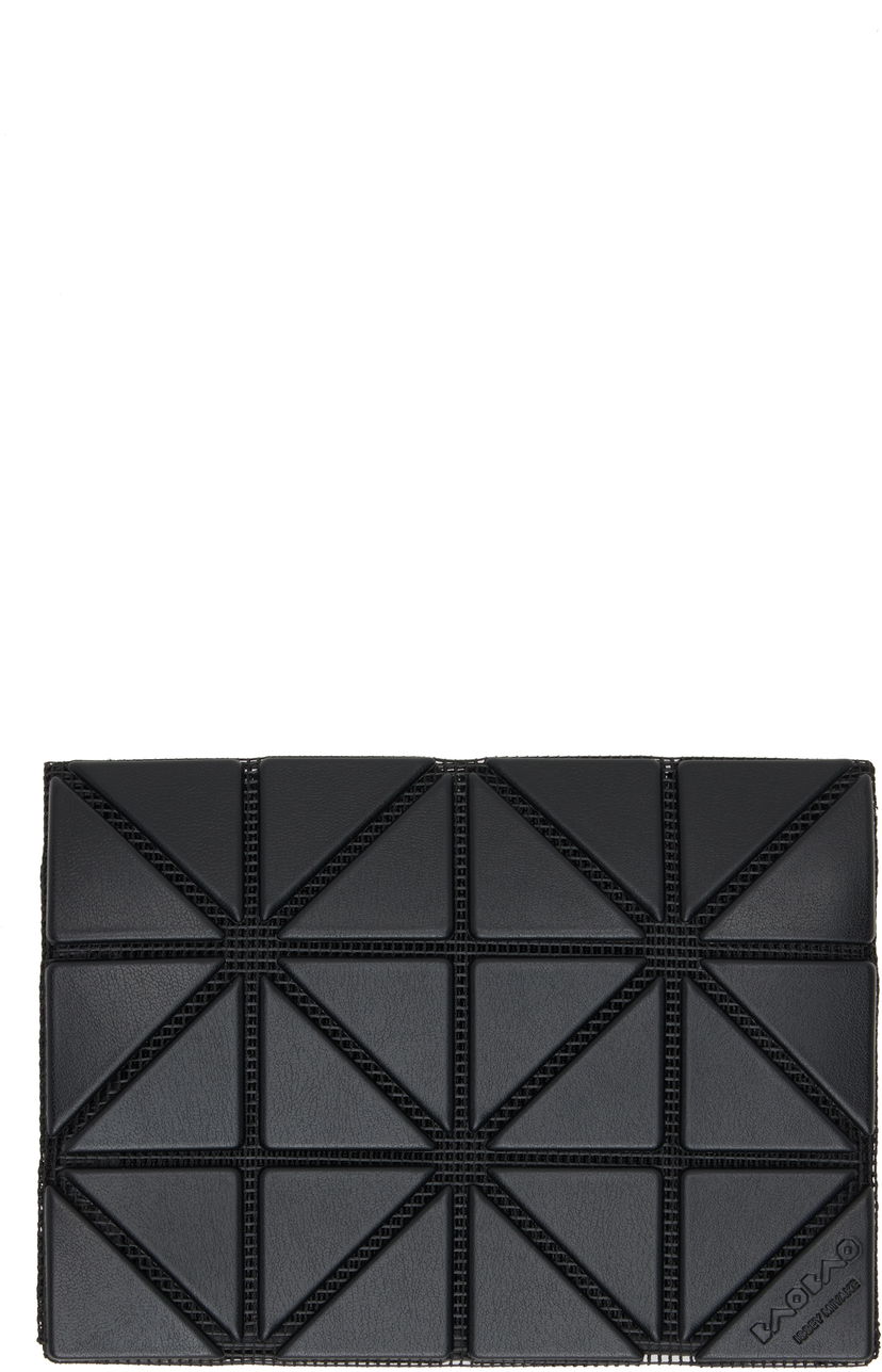 Denarnica BAO BAO ISSEY MIYAKE ISSEY MIYAKE Matte Geometric Wallet Črna | BB56AG701