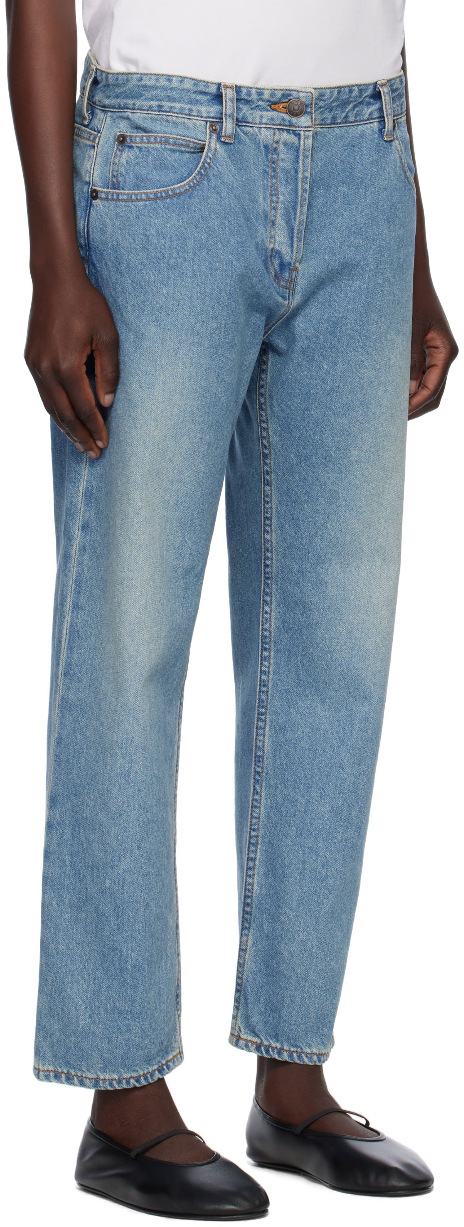 Kavbojke The Row The Row Riaco Jeans Modra | 7516-W3932, 1