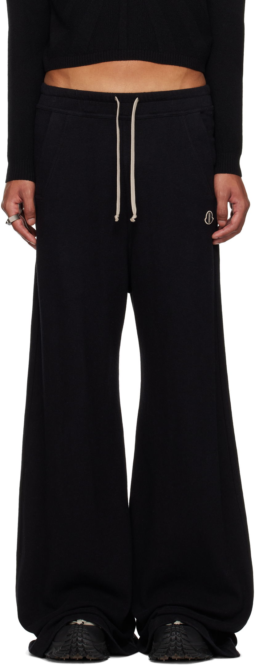 Trenirka Rick Owens Sweatpants Črna | MU02D8H02 M4435