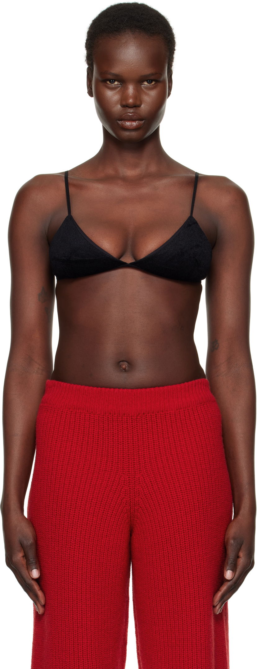 Modrček Baserange Mississippi Soft Bra Črna | BRMI-VE-SP25