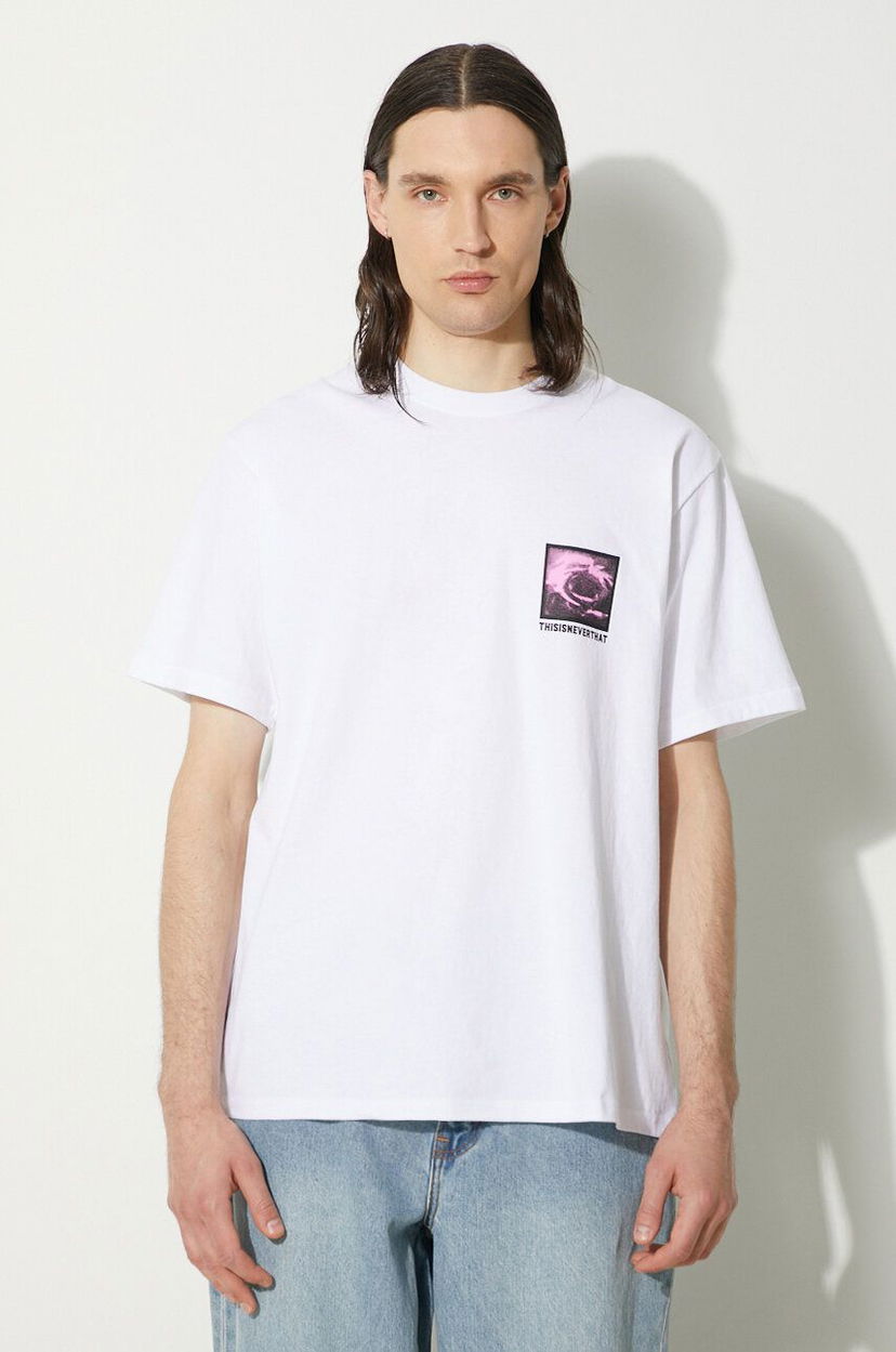 Majica thisisneverthat thisisneverthat Permutations Graphic T-Shirt Bela | TN241TTSST33