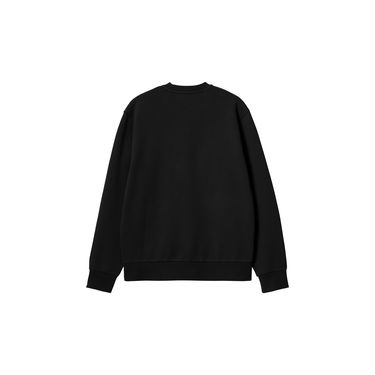 Pulover Carhartt WIP Script Embroidery Hoodie Črna | I033657_0D2_XX, 3
