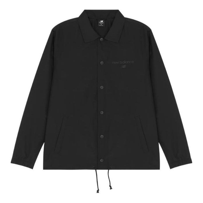 Vetrovka New Balance Evergreen Classic Shirt Črna | AMJ21551-PEB