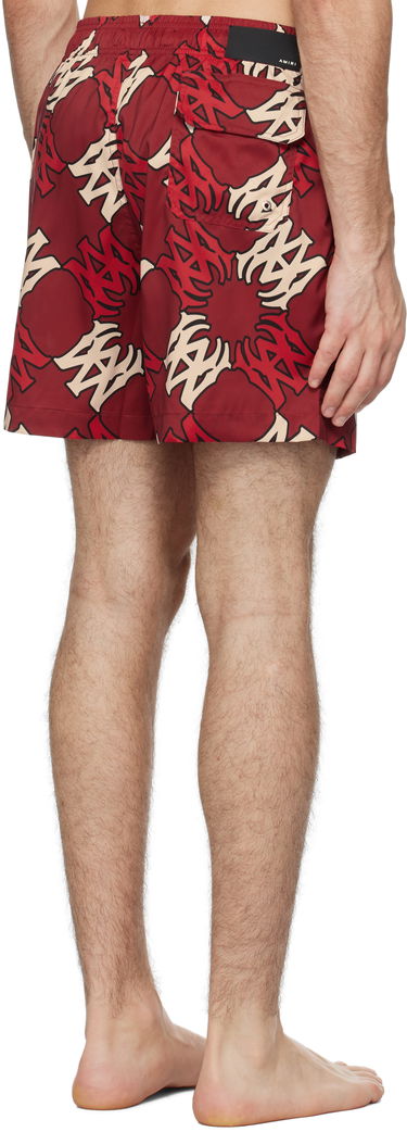 Kopalke AMIRI Quad Print Swim Shorts Rdeča | AMSWTK1027, 2