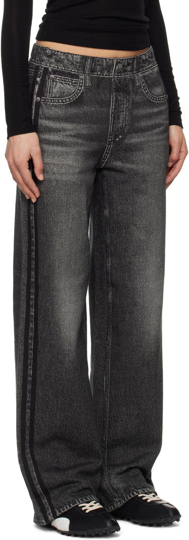 Kavbojke rag & bone Rag & Bone Miramar Terry Wide-Leg Track Pants Siva | WCW25S70018201, 1