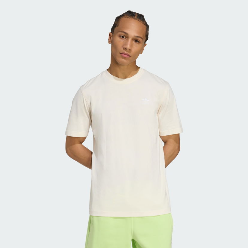 Majica adidas Performance Trefoil Essentials T-Shirt Bež | JY6268