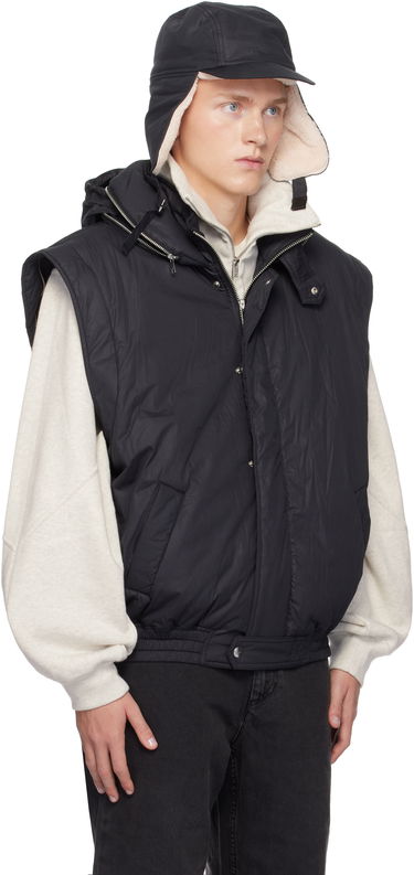 Puhovka ISABEL MARANT Isabel Marant Kasim Puffer Jacket Črna | VE0404HA-B3C03H, 3