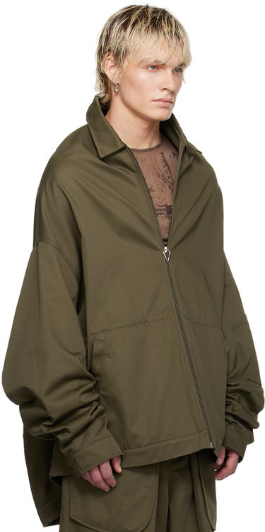 Jakna Jean Paul Gaultier Jean Paul Gaultier Shayne Oliver Edition Zip-Up Jacket Zelena | 24/27-F-VE054-C048-41, 1