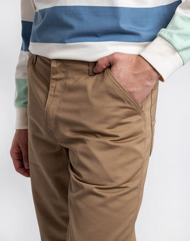 Hlače Carhartt WIP Simple Pant Bež | I020075, 1