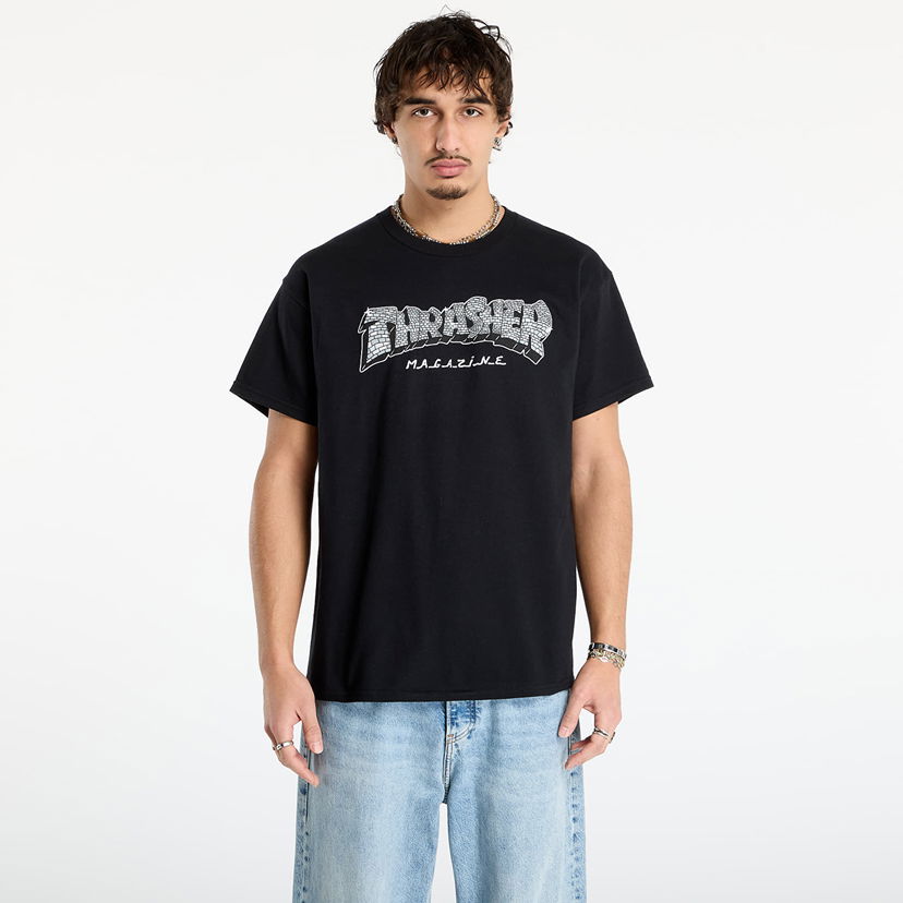 Majica Thrasher Disco by Spanky T-Shirt Črna | 145756