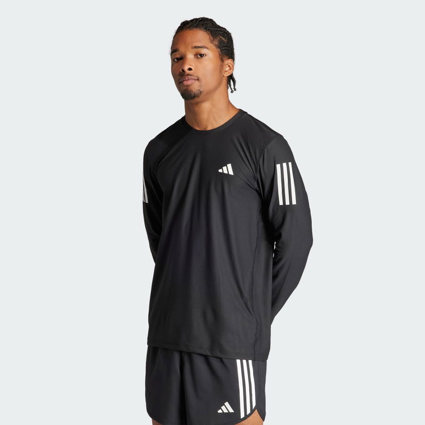 Majica adidas Performance Own The Run Črna | IN1486