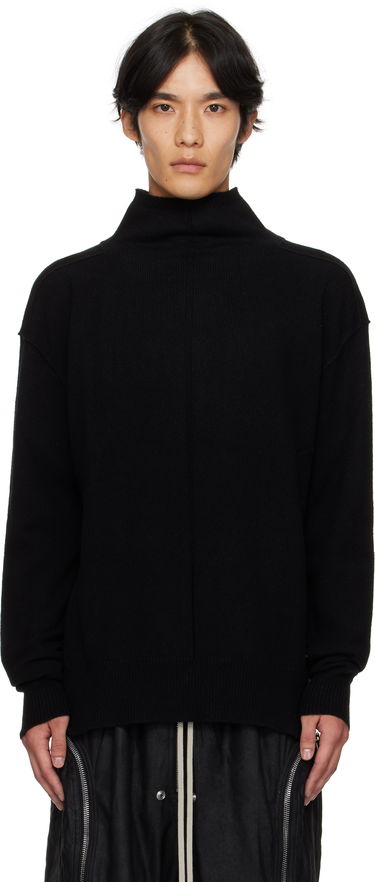 Pleteni pulover Rick Owens Rick Owens Concordians Tabard Sweater Črna | RU02E1648 WSBR, 0