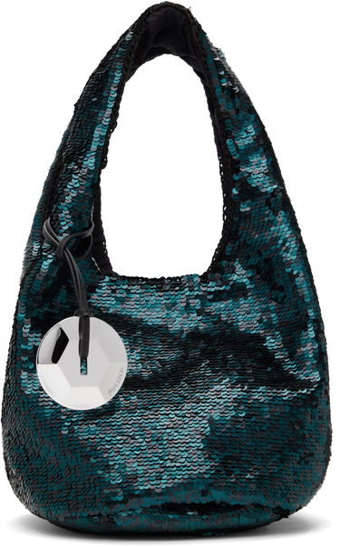 Torbica JW Anderson JW Anderson Mini Sequin Shopper Bag Zelena | HB0728-FA0230, 0